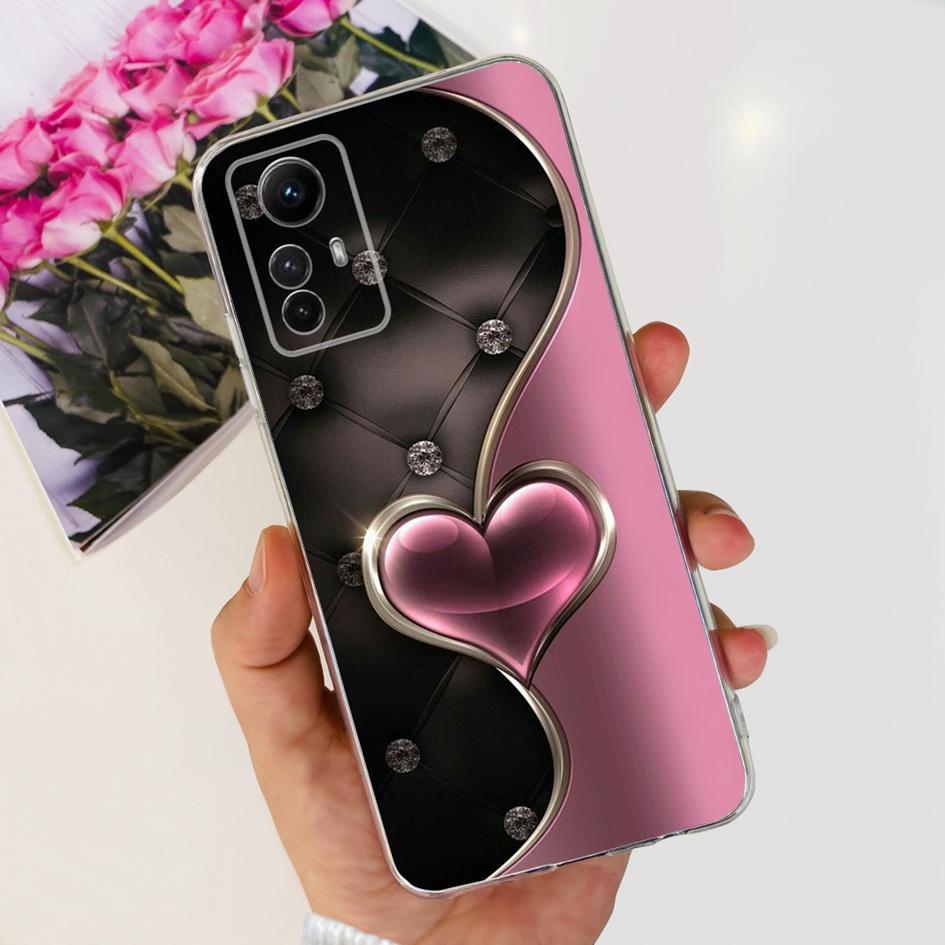 For Xiaomi Redmi Note 12S Case Redmi Note12S Cute Astronaut Silicone Back Cover For Redmi Note 12S 4G 2023 Cases Protective Capa