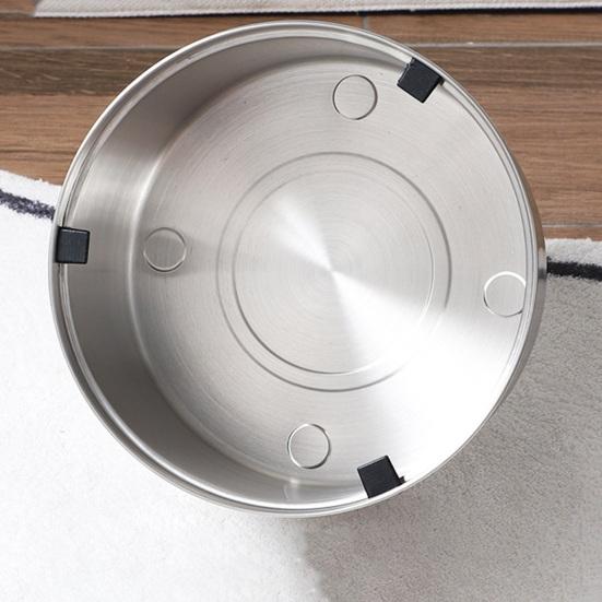 3L/1L Dog Water Bowl Stainless Steel Slow Feeder Spill Proof Large Capacity Pet Water Dispenser for Small Medium Large Pets