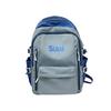 New middle school girls double shoulder schoolbag ins Fengsen Korean version large capacity high value fashion backpack