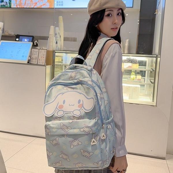 Schoolbag Cartoon Academy Style School Bag Korean Edition Children's Casual Backpack ins Cute Middle School Elementary School Student Student Backpack