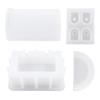 Treasure Chest Dice Crystal Epoxy Resin Mold Aromatherapy Plaster Silicone Mould DIY Crafts Wax Soaps Mold