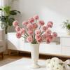 Artificial Flowers Silk Mini Ball Chrysanthemum Home Room Wedding Bridal Bouquet Autumn Decora Festival Outdoor Garden DIY Gifts
