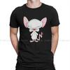 Pinky and the Brain TV Look You Maglietta Nera da Uomo Maglietta Oversize Harajuku Top da Uomo Tee