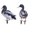Duck Garden Stake Decoration Acrylic Lifelike Weather Proof Easy Installation Outdoor Garden Statue