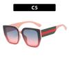 Large Frame Women Sunglasses Plastic Polygonal Vintage Retro Square Oversized Eyewear UV400 Protection Brand Style
