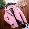 Dames Winter Buiten Casual Jas: Waterdicht, Warm, Met Fleece Gevoerd, Veelzijdige Wandeljas