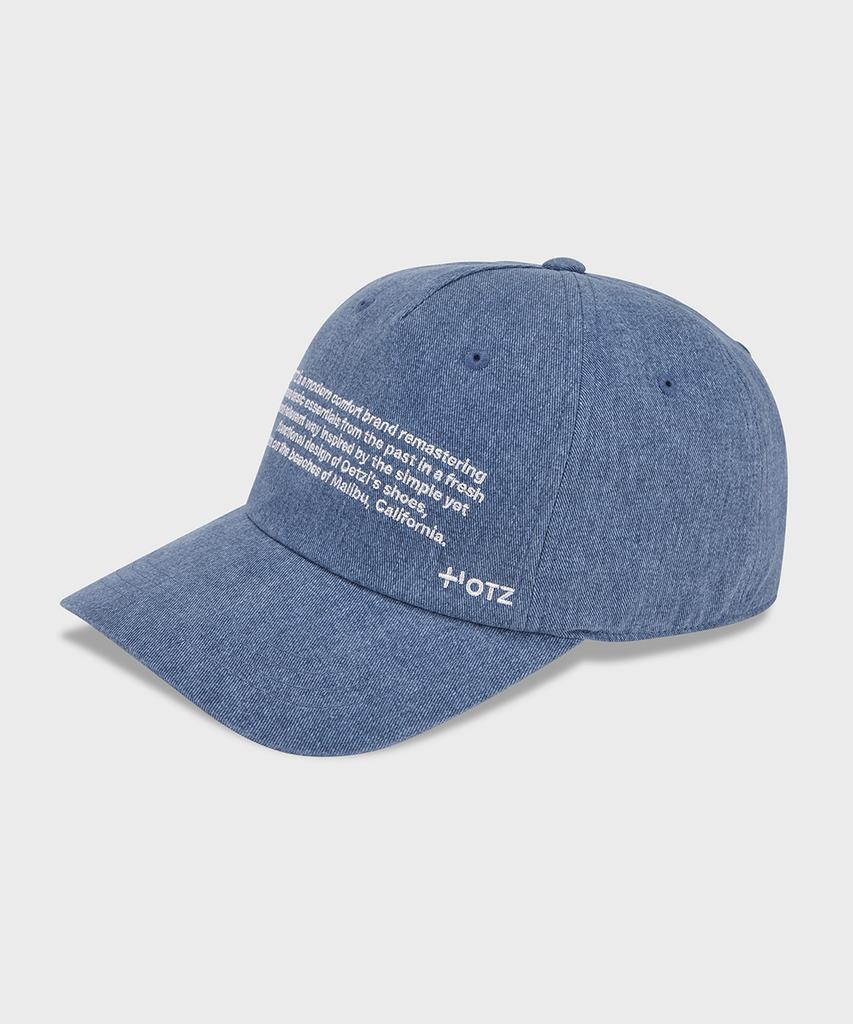 Ojji Washed Ball Cap Blue Ozccga201L