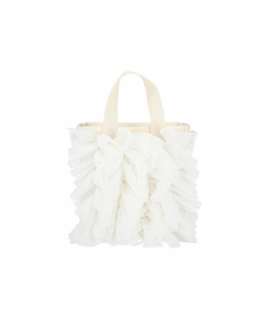 Lesportsac Melange Lace Ruffle N/S Ruffle Mini Tote Bag [1832.Ld64]
