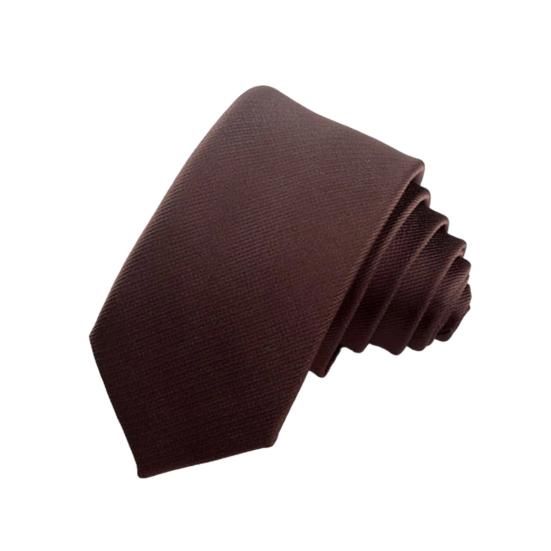 Men Suit Tie Narrow Design Solid Color Formal Suit Tie Business Banquets Weddings Suit Tie Outfit Accessory
