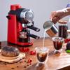220V Fxunshi MD-2005 Espresso Coffee Milk Bubble Maker Machine Red Espresso Coffee Machine