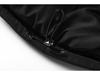 Chaqueta de Invierno con Capucha para Hombre CrossTrapstar con Bordado en la Espalda - Abrigo de Algodón Holgado Estilo Hip Hop Streetwear Americano