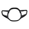 A16P-Car Steering Wheel Button Frame Panel Decoration Cover Trim For BMW 5 Series G60 2024 2025 Accessories