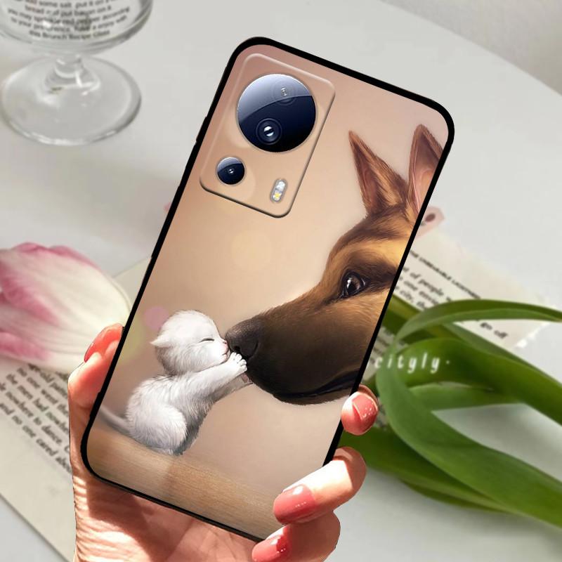 For Xiaomi 13 Lite 5G Case Soft Silicone TPU Phone Protective Cover For Xiaomi 12 Lite NE Mi Civi 2 Shockproof Bumper Fundas