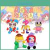 Cute Plush Clown And Rabbit Characters From The Amazing Digital Circus Collection