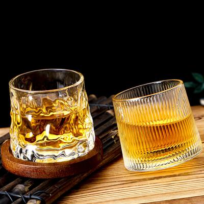 Luxury Glass Whiskey Cup Shot Glass For Party Barware Glassware Red Wine Glasses Drinks Ktv Bar Beer Cups