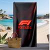 F1 Print Beach Towel Soft Portable Quick?dry Towel For Pool Summer Vacation Outdoor Sport
