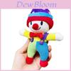 Clown Plush Toy Keychain With Soft Short Pile For Kids And Adults