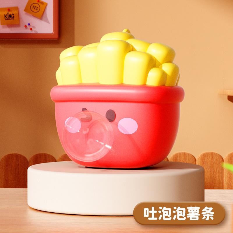 Schylling Cute Food Series Spitting Bubbles Squishy Squeeze Toys Anxiety Stress Relief Sensory Antistress Toys For Adults Kids Toys Gifts