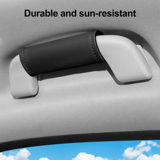 Handle Protective Cover for Car Roof Handles, Car Overhead Handle Covers, Universal Car Grab Handle Cover for Most Models Car Interior Accessories