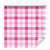 Pink Checkered Wallpaper Powder Pink and White for Living Room and Bedroom 50x1000