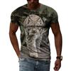 Sommer Mode Persönlichkeit Lynx Grafik T Shirts Männer Hip Hop Street Style Spaß Tees Trend Casual Gedruckt Oansatz Kurzarm tops