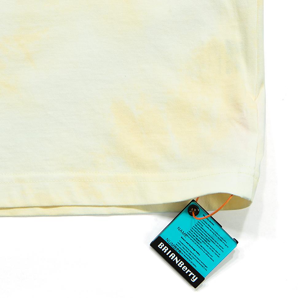 BRIAN BERRY Poppy Dyeing Tee_Light Yellow