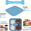 Slow Food Bowls With Suction Cup, Lick Pad, Slow Feeders, Treat Dispensing for Pet Dogs and Cats, Silicone Feeding Food Bowl