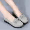 Spring New Style Butterfly Flat Shoes Comfortable Shallow Casual Single Shoes Soft Bottom Soft Leather Face Mom Shoes