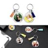 Acrylic Blank Photo Frame Keychain Portable Cell Phone Accessories Decoration