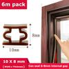 Silicone Door Sealant Door Sealing Pad  Durable Ultra Thick Universal Door Sealant  Suitable For Windows Used In Home Decoration