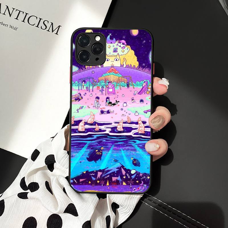 Omori Spiel Handyhülle für iPhone 11 12 13 mini pro XS MAX 8 7 6 6S Plus X 5S SE 2020 XR Hülle