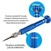 Aluminum Alloy Multi-Function Screwdriver Set S2 Bits Magnetic Design Disassembly Tool Kit Lightweight Handle Compact Portable