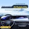 Cadillac XT4 Central Screen Tempered Film & Nav Sticker for Interior Decor