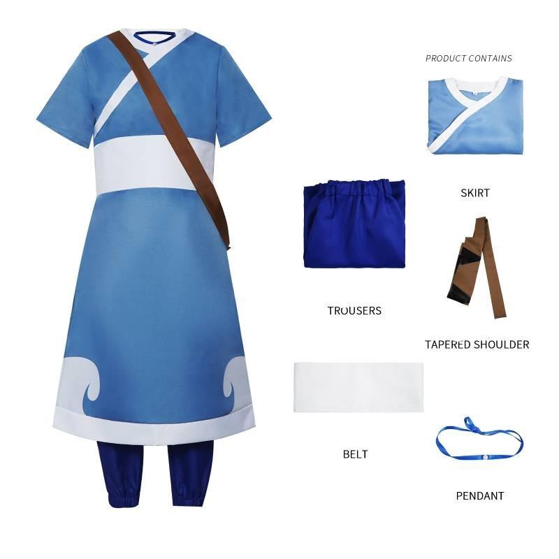 The Last Katara Boomy Cosplay Costume For Roleplay