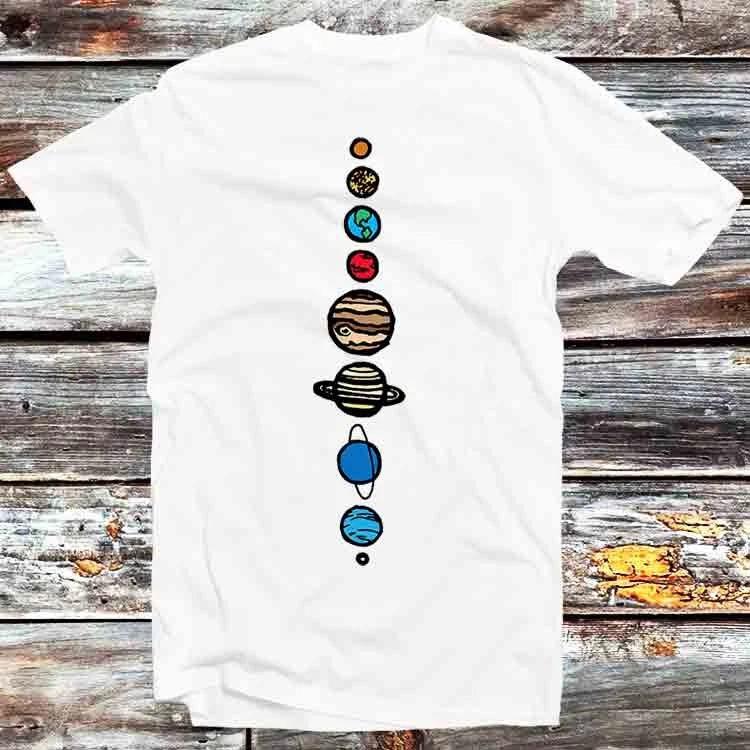 Solar System Chakra Zen OM Nature Universe Sun Space T Shirt B880
