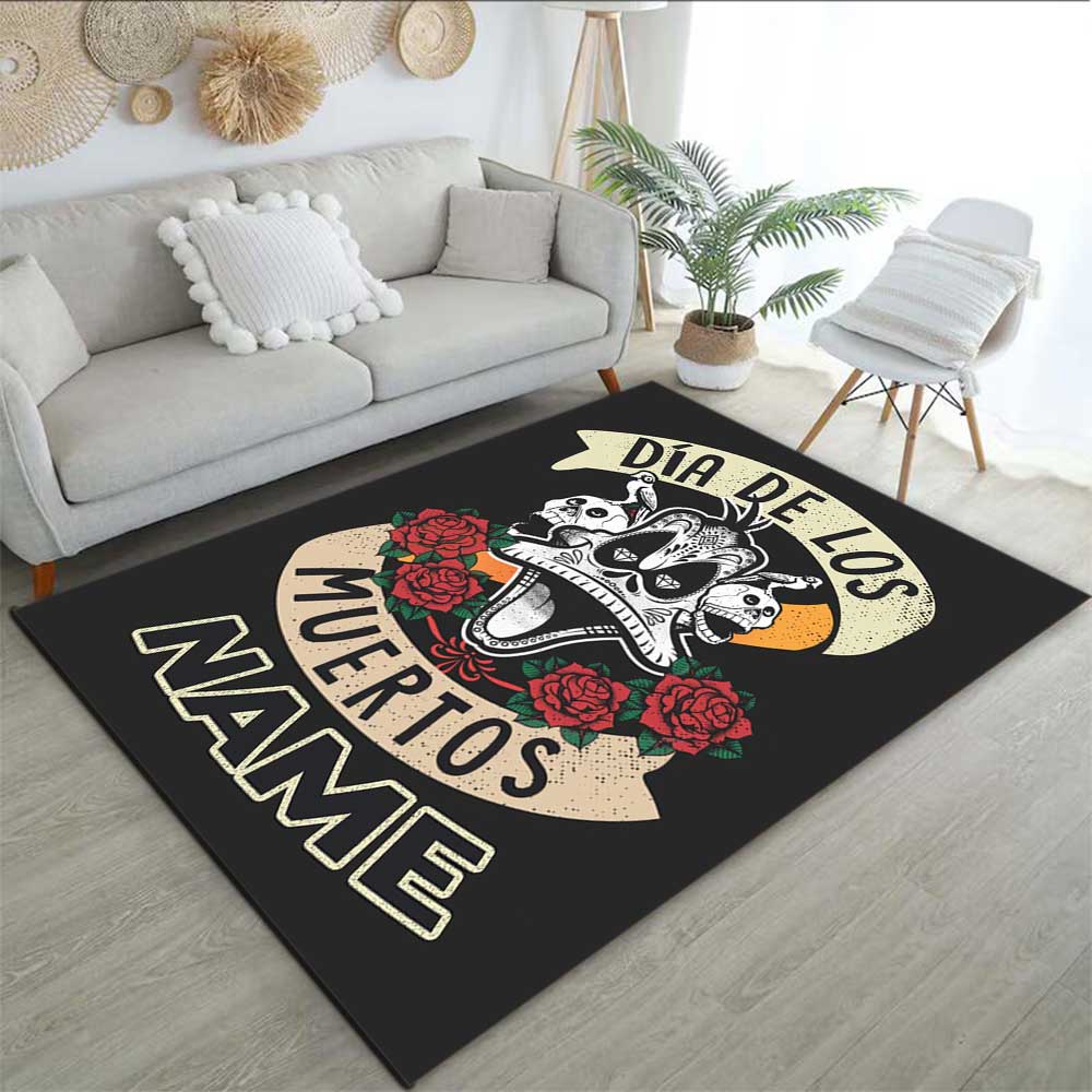 Warner (8) Customize Your Name Rug, Office Chair Cushion, Home Bedroom Living Room Gift.