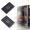 AM4 CPU Water Block Backplate Motherboard For AM4 Install Panel Water Cooling Block Back Panel Processor Plate