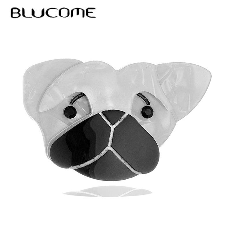 Blucome Frauen Kinder handgefertigt niedlich Arcylic Abzeichen Ballon Hund Sicherheitsnadeln Brosche Schmuck Zubehör Kleidung Tasche Rucksack Pin