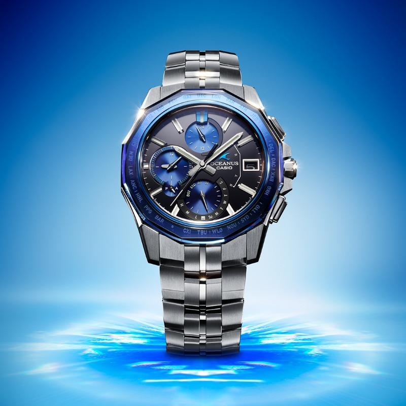 Casio Heren Analoog Kwarts Horloge OCW-S6000-1A, 100M Waterbestendig