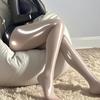 1 Pair Horse Oil Pantyhose For Women Summer Sexy Sheer Glossy Tights Large Size Thin Comfort Shine Elastic Tights Long Socks