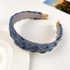 Denim Cloth Cowboy Headband Korean Style Headdress Denim Knotted Headband Hair Accessories Headwear Cowboy Hair Hoop Party