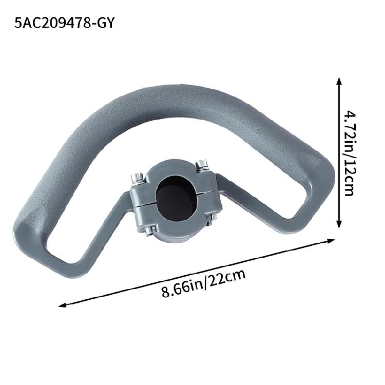 Professional High Strength Plastic Loop Handle for Trimmers Provide Comfortable Grip and Superior Impact Resistance 2pcs