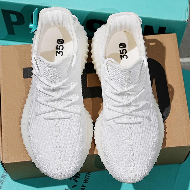 Winter velvet thickened warm Baiyi coconut shoes little white shoes trendy shoes sports shoes non-slip running shoes