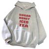 Latto Sugar Honey Iced Tea Women and Man Printing Long Sleeve Spring and Summer Casual Music Fans Gift Hoodie