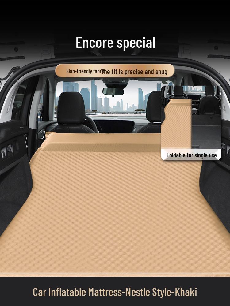 Lit de coffre gonflable pour SUV Buick Envision & Enclave - Matelas de voyage portable pour dormir avec gonflage gratuit.