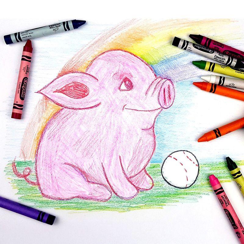 Crayola Crayons 8 Colors X 10 Sets