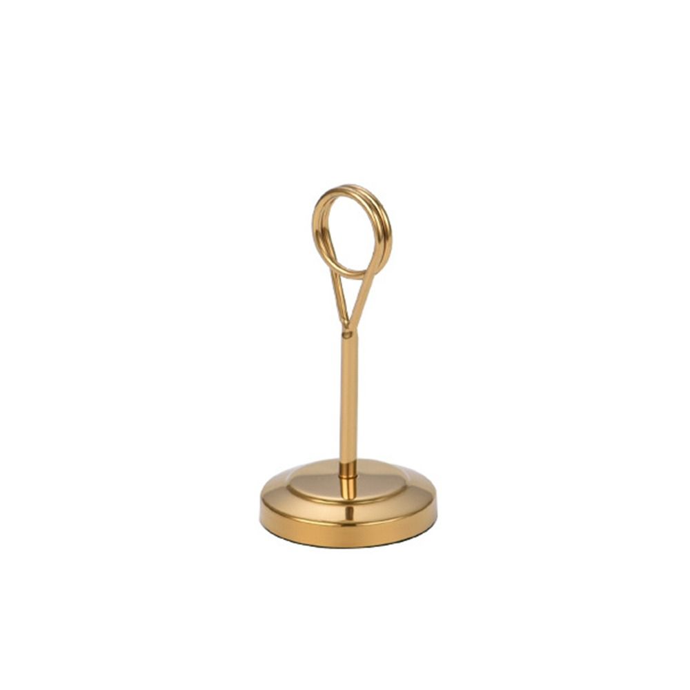 Paper Picture Table Number Holder Desktop Decoration Note Clamp Paper Stand Photo Clip Card Holder