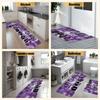 1PC Modular Flow Pattern Kitchen Rug Non-Slip Door Mat Pop design Bathroom Rug Bath Mat Carpet for Home Sink Laundry ecoreeree
