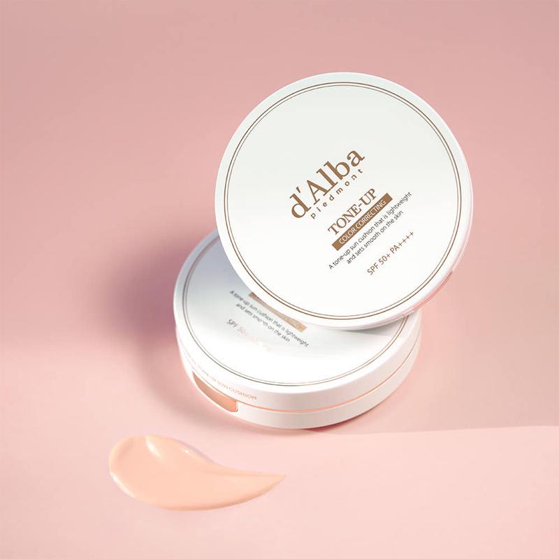 d'Alba Almofada Solar Waterfull Tone Up FPS 50+ PA++++ 15g