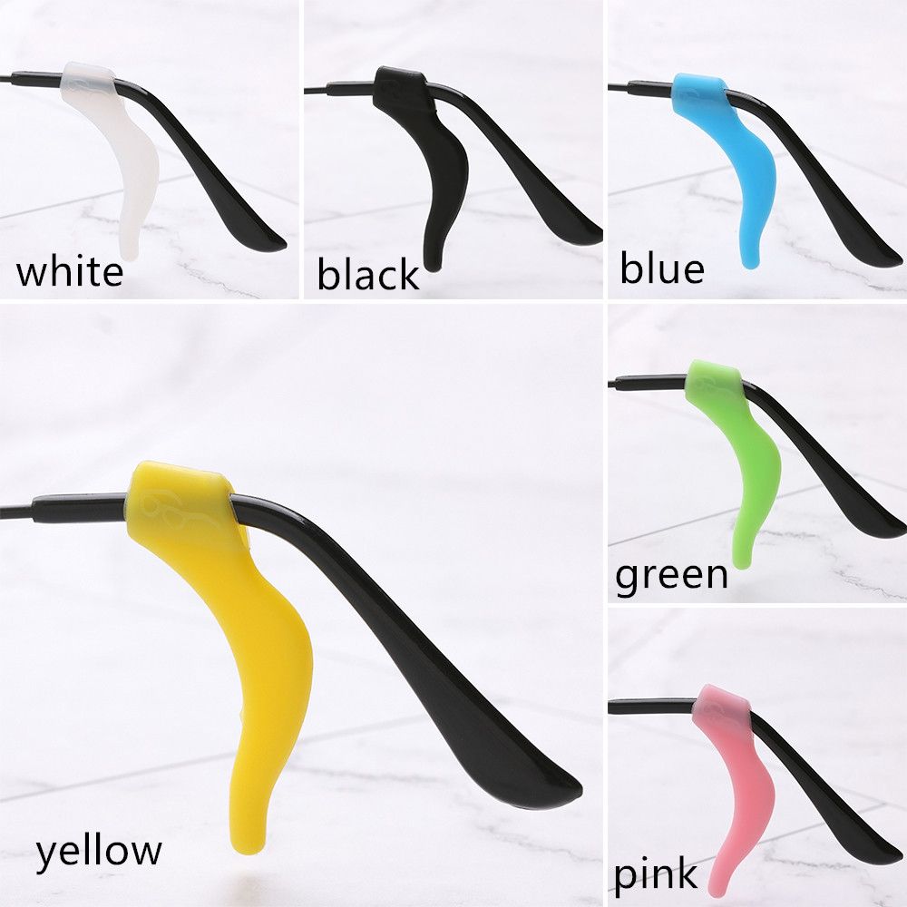 Eyewear  Silicone Anti Slip Soft Ear Hook Sports Temple Tips Glasses Ear Hooks Eyeglass Holder